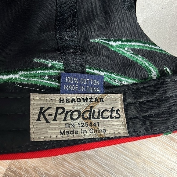 Dekalb Seed Corn Wing Logo Shark Tooth Embroidered Trucker Hat Black NWOT - Picture 6 of 7
